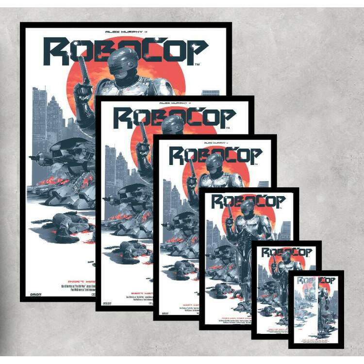 Quadro Decorativo Filme Robocop