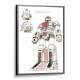 Quadro Decorativo Geek Jaspion Mod 2