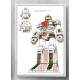 Quadro Decorativo Geek Jaspion Mod 2