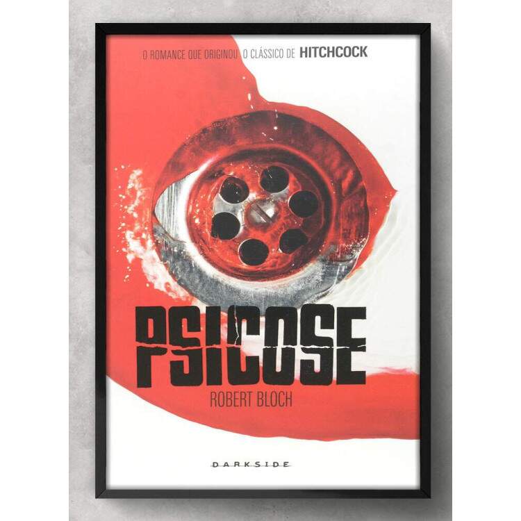 Quadro Decorativo Geek Filme Psicose