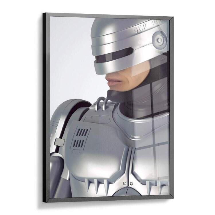 Quadro Decorativo Geek Robocop de Perfil