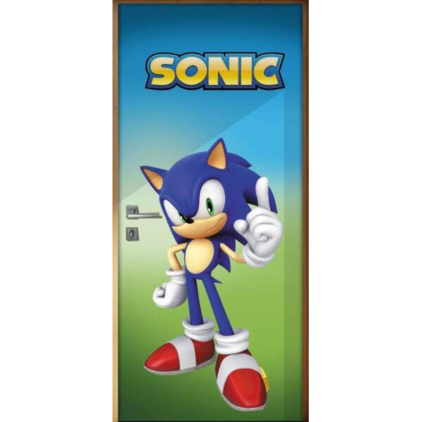 Adesivo para Porta Infantil Sonic N1