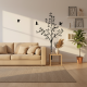 Adesivo de Parede Floral �rvore e P�ssaros