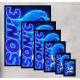 Quadro Decorativo Geek Sonic Neon