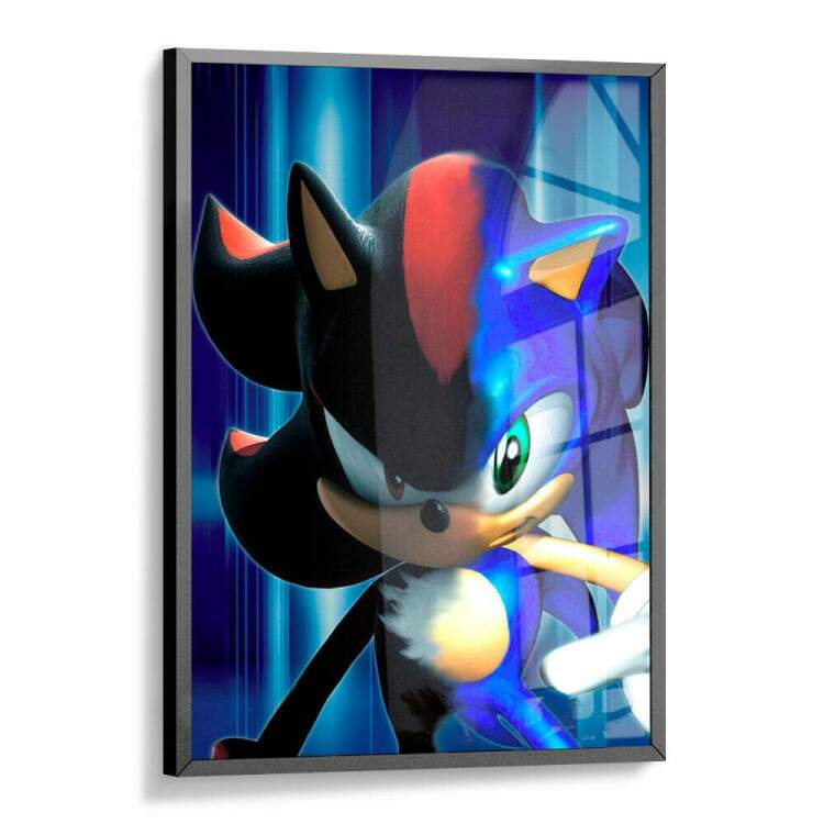 Quadro Decorativo Geek Sonic Mix