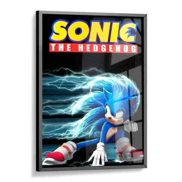 Quadro Decorativo Geek Sonic The Hedgehog