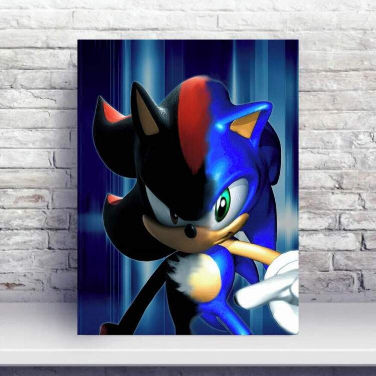 Placa Decorativa Sonic Mod 6