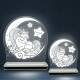 Lumin�ria de Led e Acr�lico Unic�rnio