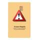 Adesivo para Cart�o de Cr�dito Acesso Negado Mod 134
