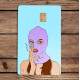 Adesivo para Cart�o de Cr�dito Capus Roxo Mod 136