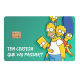 Adesivo para Cart�o de Cr�dito Tem Certeza Que Vai Passar? Mod 140