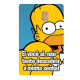 Adesivo para Cart�o de Cr�dito Homer Ei Voc� Ai, N�o Tente Descobrir a Minha Senha Mod 147