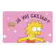 Adesivo para Cart�o de Cr�dito Lisa J� Vai Gastar? Mod 149