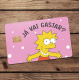 Adesivo para Cart�o de Cr�dito Lisa J� Vai Gastar? Mod 149