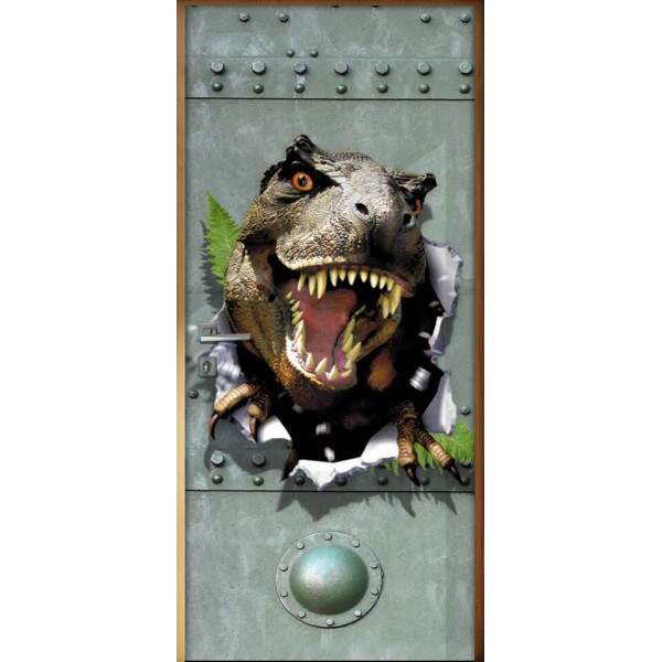Adesivo Para Porta T Rex Porta Metal Efeito