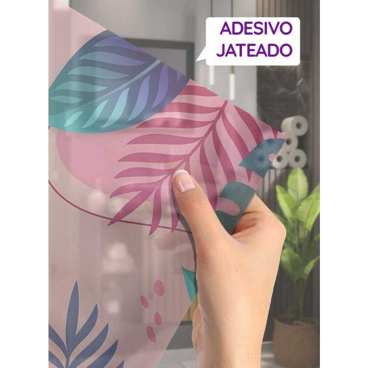 Adesivo para Box de Banheiro Tropical 1 MP