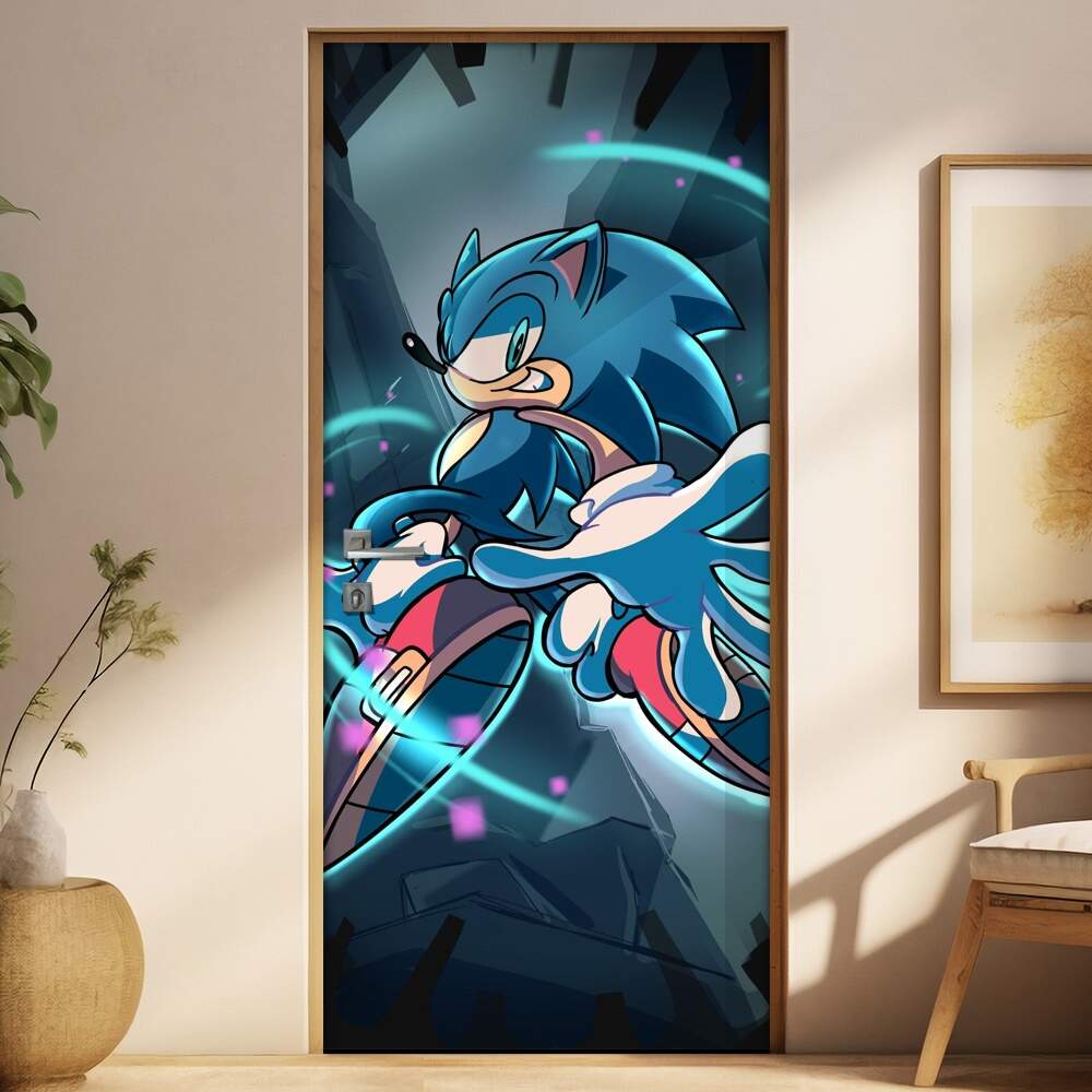 Adesivo para Porta Sonic Raio Azul