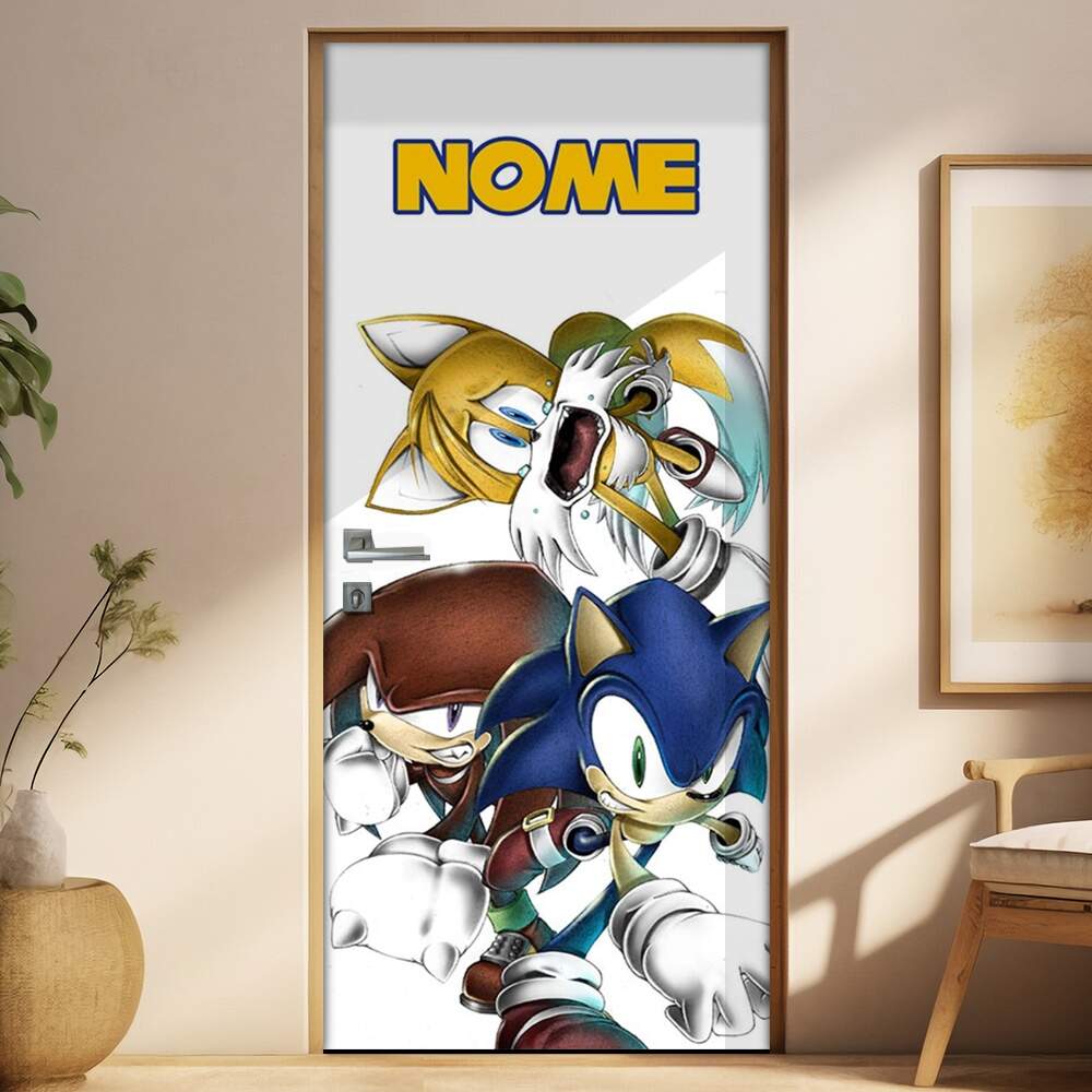 Adesivo para Porta Sonic com Nome