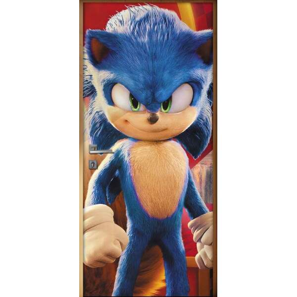 Adesivo para Porta Sonic Corpo Inteiro