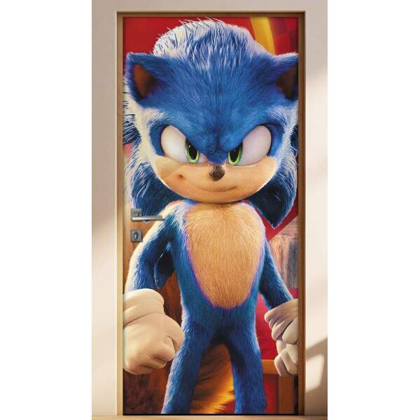 Adesivo para Porta Sonic Corpo Inteiro