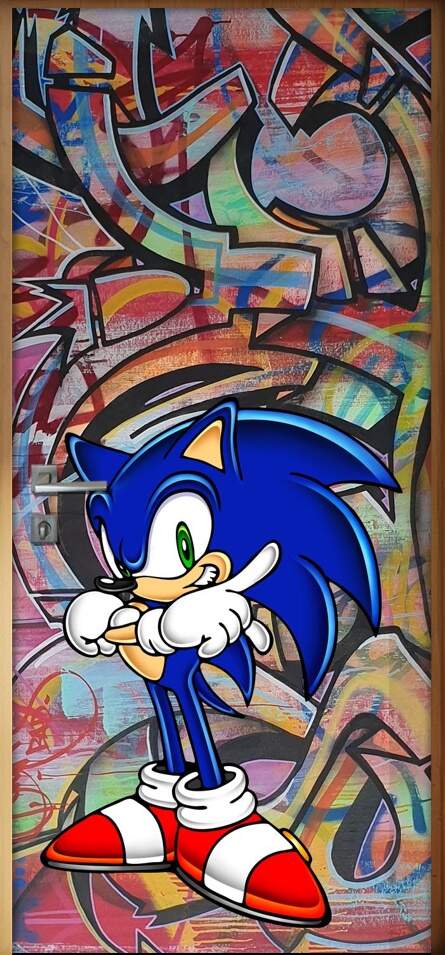 Adesivo para Porta Sonic Grafite