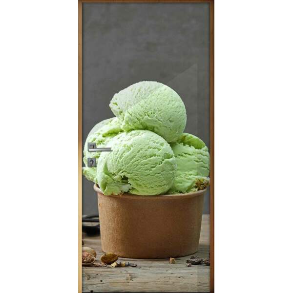 Adesivo Para Porta Cozinha Sorvete