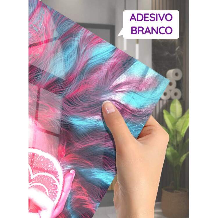 Adesivo para Envelopar Box De Banheiro Mulher Abstrato MP