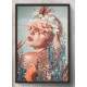 Quadro Decorativo Abstrato Mulher Florida