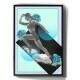 Quadro Decorativo Abstrato Mulher Esportista
