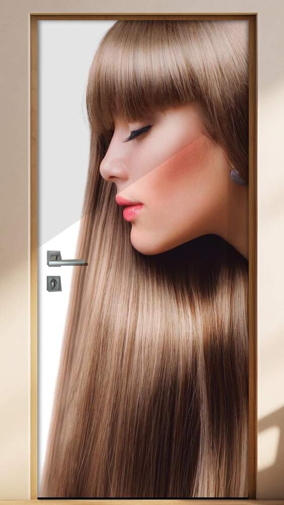 Adesivo Para Porta Beleza 14