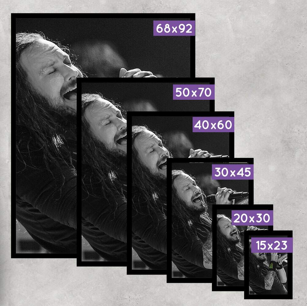 Quadro Decorativo Banda Korn Vocalista