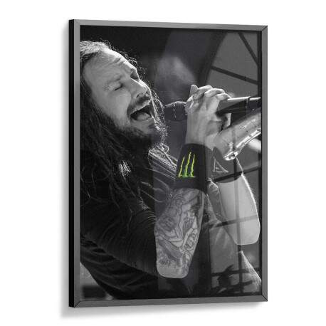 Quadro Decorativo Banda Korn Vocalista