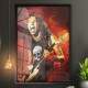 Quadro Decorativo Metallica Guitarrista