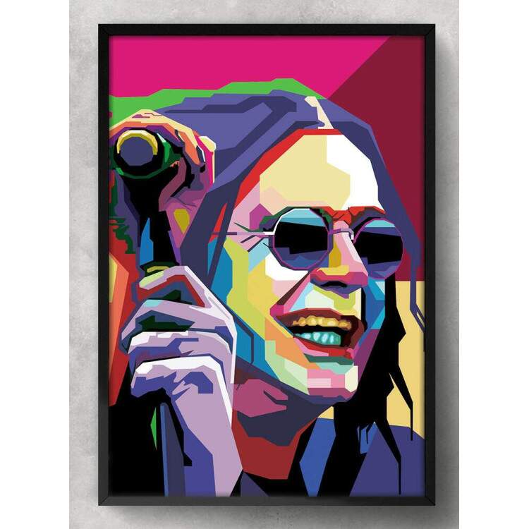 Quadro Decorativo Musico Ozzy O Sbourne