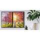 Kit 2 Quadros Decorativos �rvore de Campo