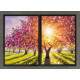 Kit 2 Quadros Decorativos �rvore de Campo