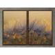 Kit 2 Quadros Decorativos Abstrato Dente de Le�o 