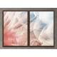 Kit 2 Quadros Decorativos Abstrato Dente de Le�o Mod 02