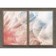 Kit 2 Quadros Decorativos Abstrato Dente de Le�o Mod 02