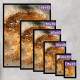 Kit 2 Quadros Decorativos Abstratos Pintura Paisagem com �rvores