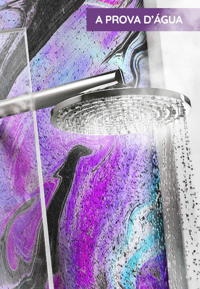 Papel de Parede Para Box de Banheiro Abstrato MP