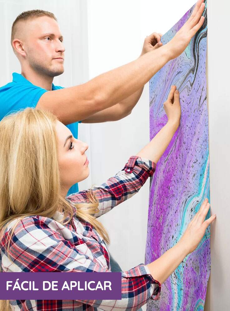 Papel de Parede Para Box de Banheiro Abstrato MP