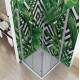 Papel de Parede Para Box de Banheiro Abstrato G�ometrico Tropical 3D