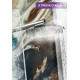 Papel de Parede Para Box de Banheiro M�rmore Azul e Bege MP