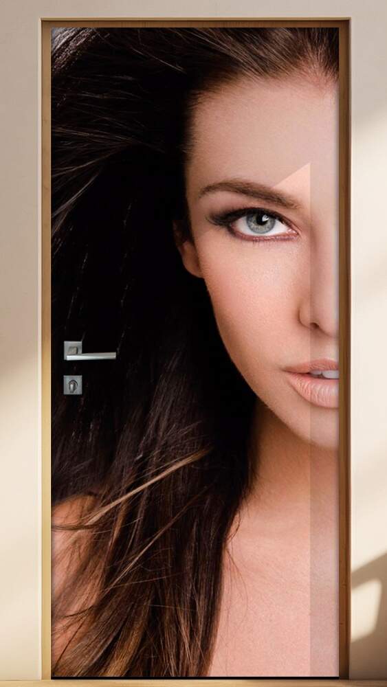 Adesivo Para Porta Beleza 26