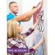 Papel de Parede Para Box de Banheiro ConteMPor�neo Floral Rosa e Azul MP