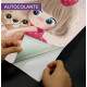 Adesivo para Porta Menina e Ursinho com Nome