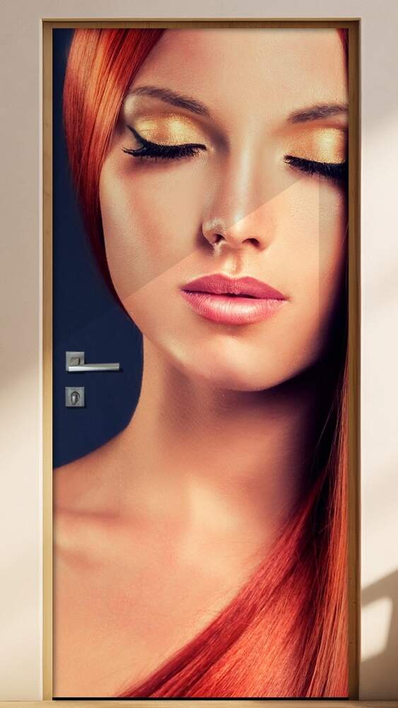 Adesivo Para Porta Beleza 28