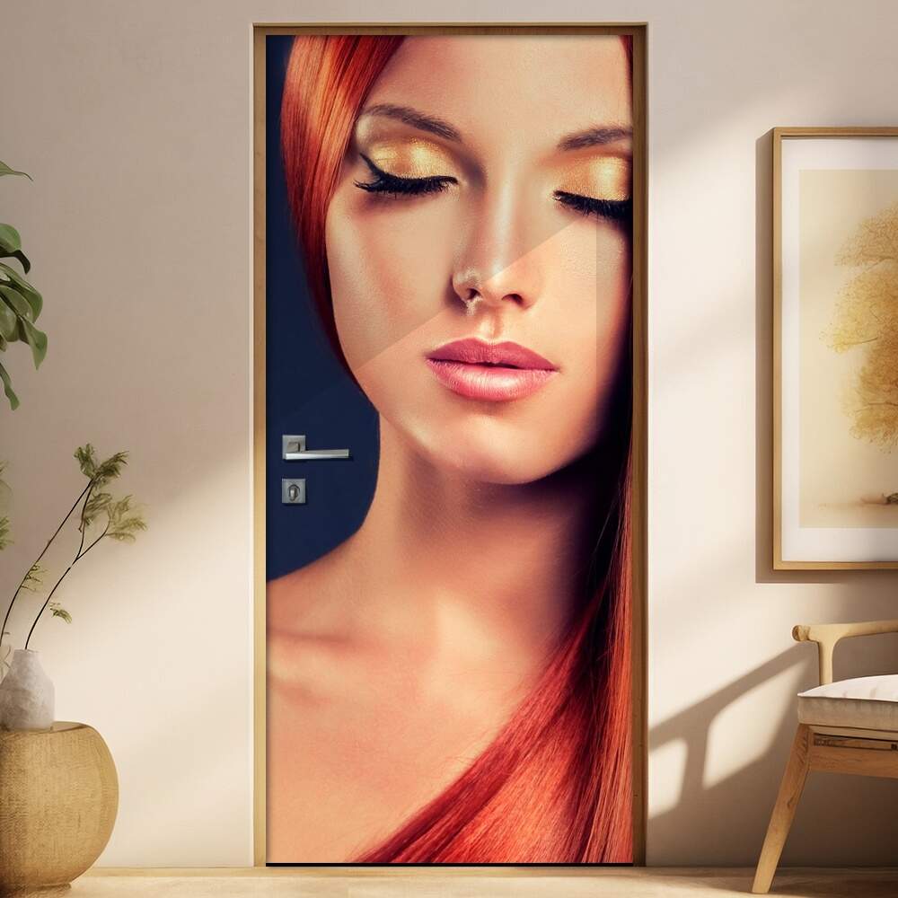 Adesivo Para Porta Beleza 28