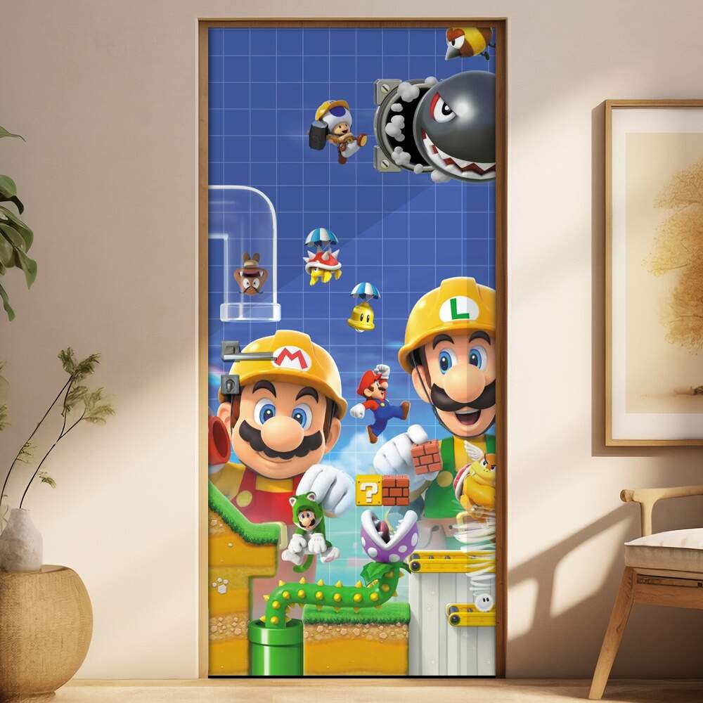 Adesivo para Porta Mario Maker